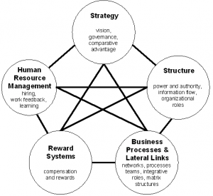 Jay Galbraith’s organization design model